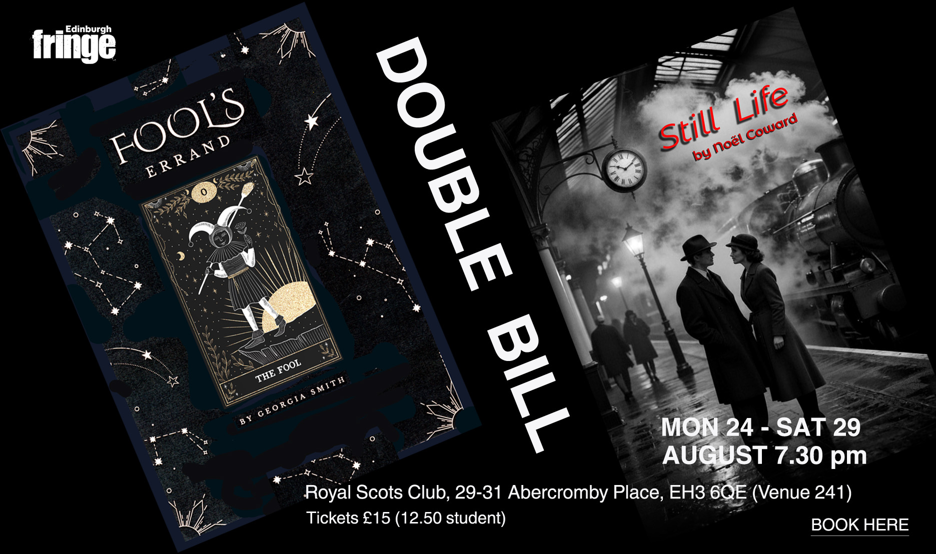 Edinburgh Fringe Double Bill